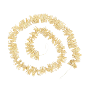 Golden Ribbon Tinsel Garland