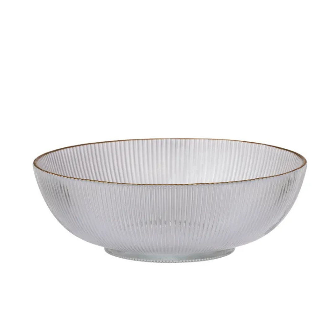 Grace Glass Rib Bowl | Small