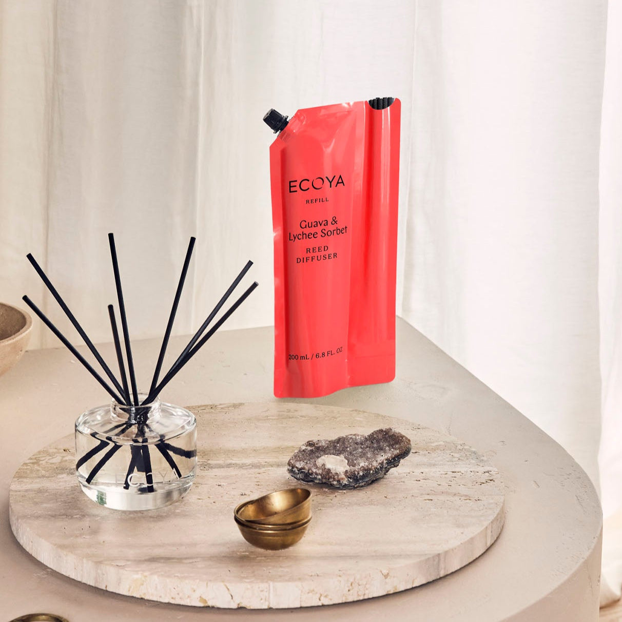 Guava & Lychee Sorbet Diffuser Refill Lifestyle