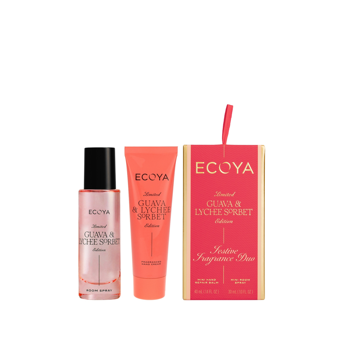 Guava &amp; Lychee Sorbet Festive Fragrance Duo