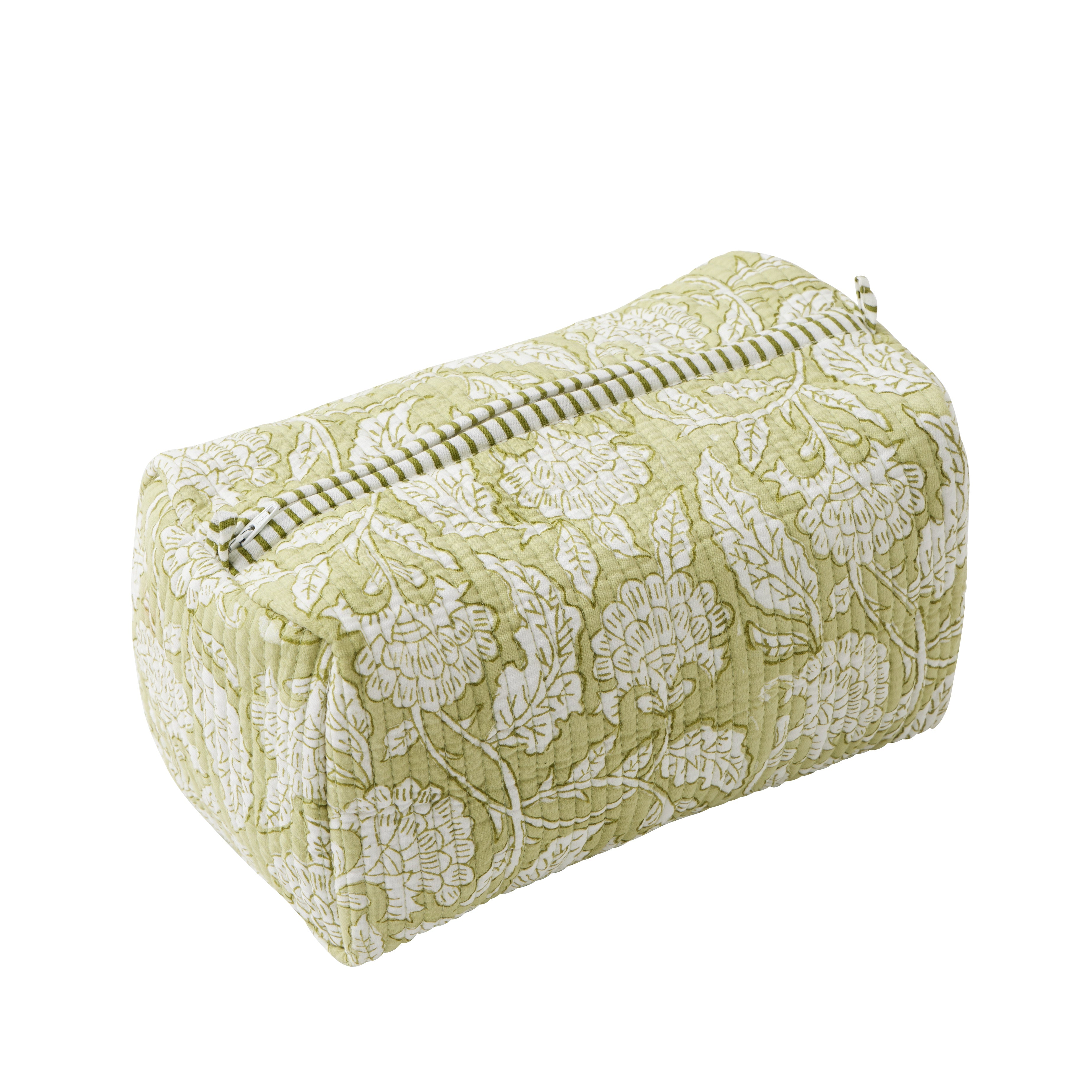 Lalita Cotton Cosmetic Bag | Large