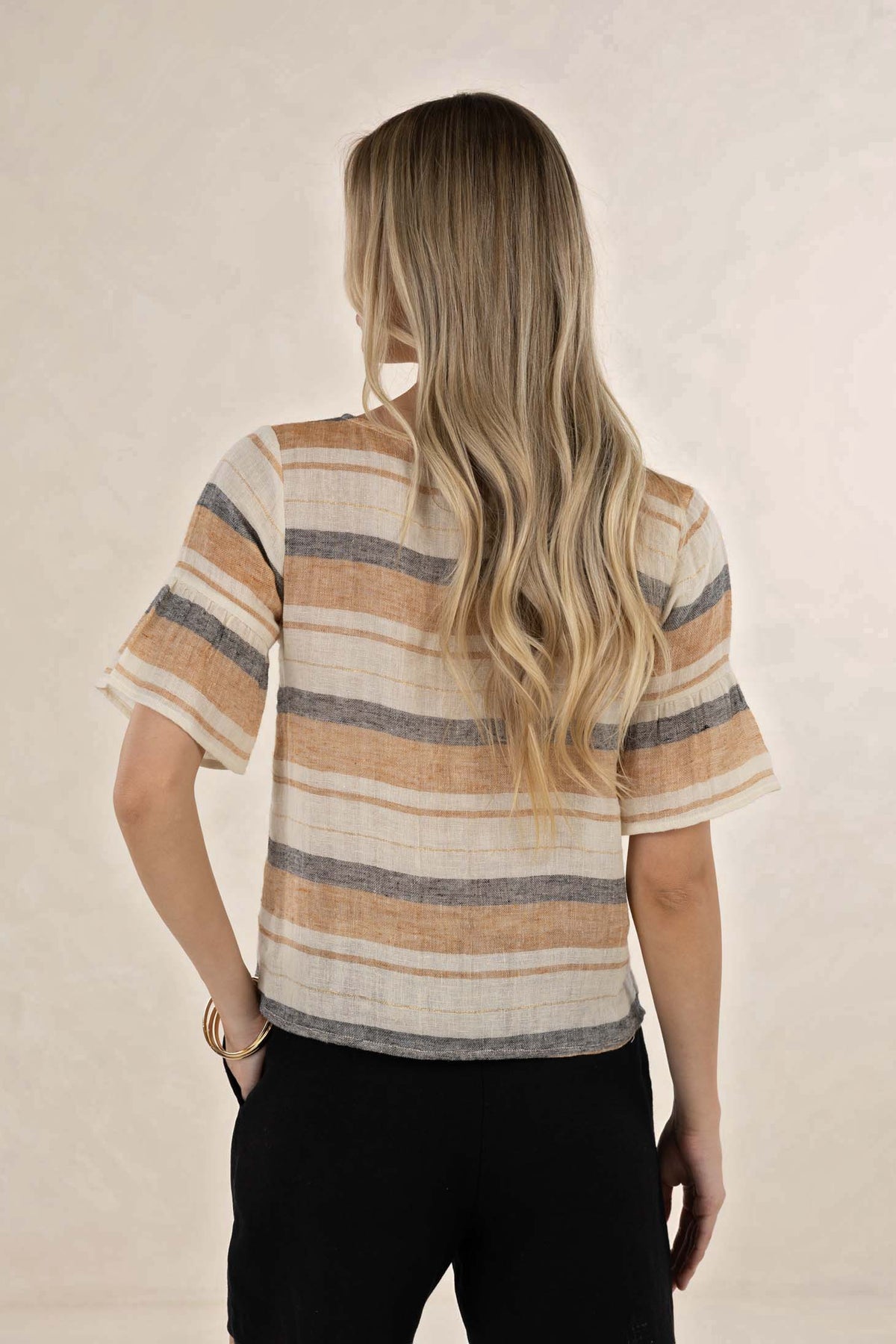 Praiano Frill Sleeve Top