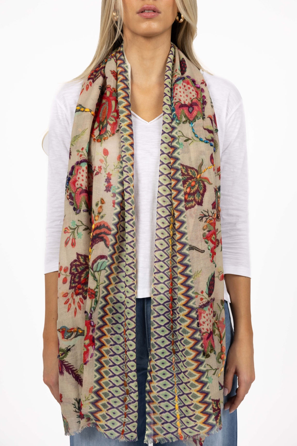 Botanic Scarf | Floral Print