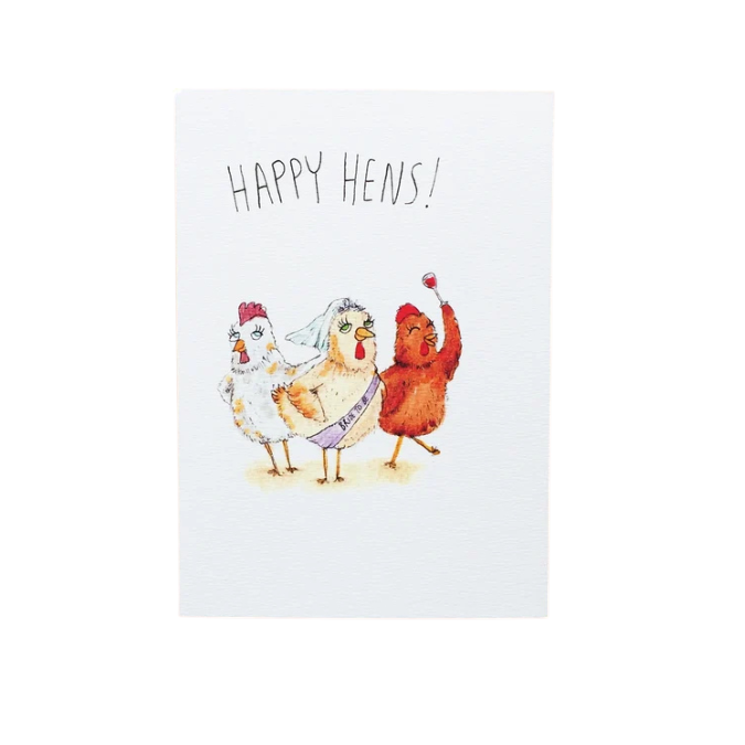 'Happy Hen's Card