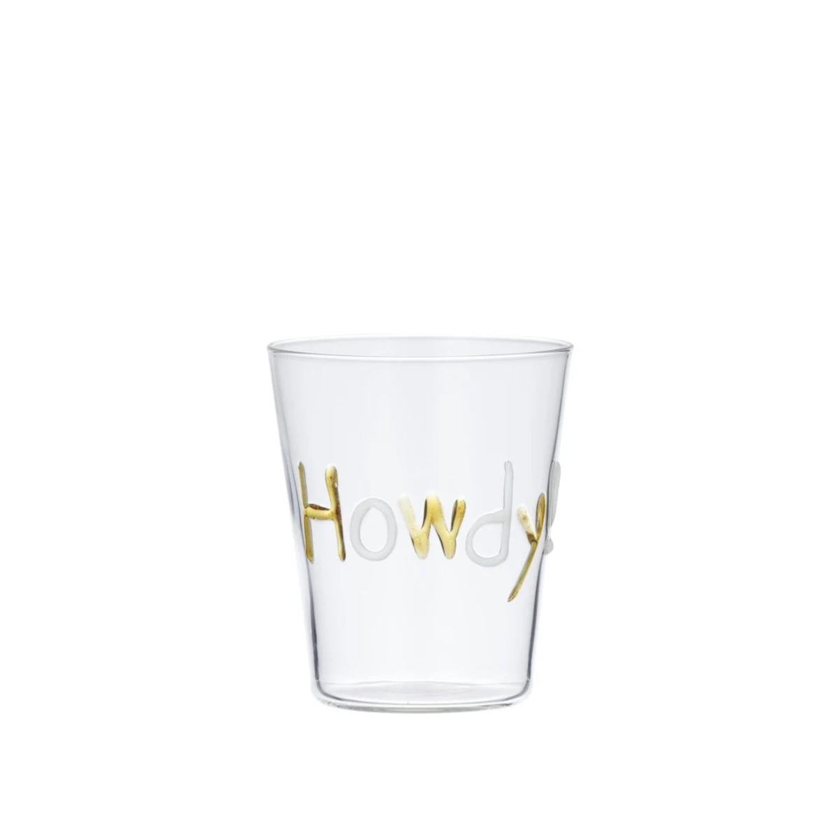 Howdy Glass Tumbler