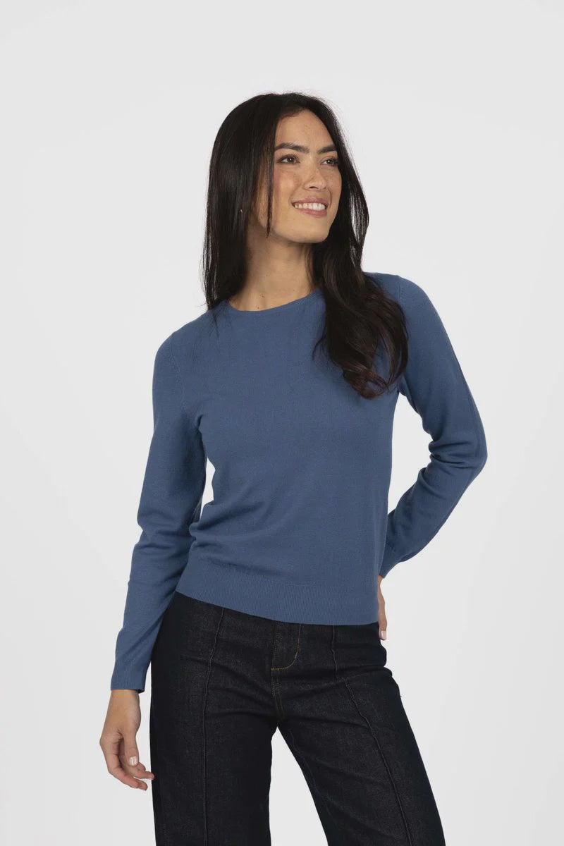 Humidity | Mae Jumper | Bijou Blue