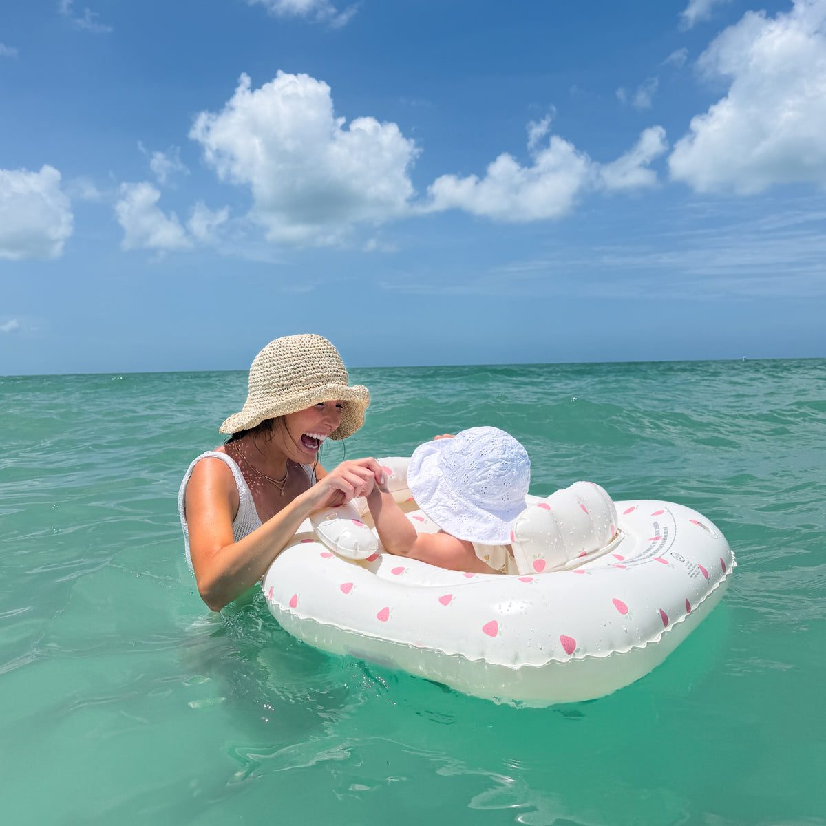 Interactive Baby Float Strawberry Sunshine Pink