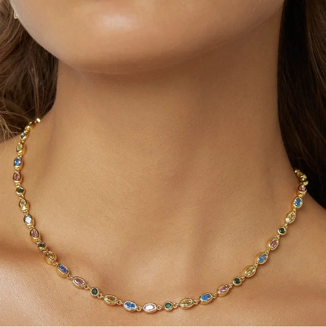 Isadora Gold Necklace | Multi