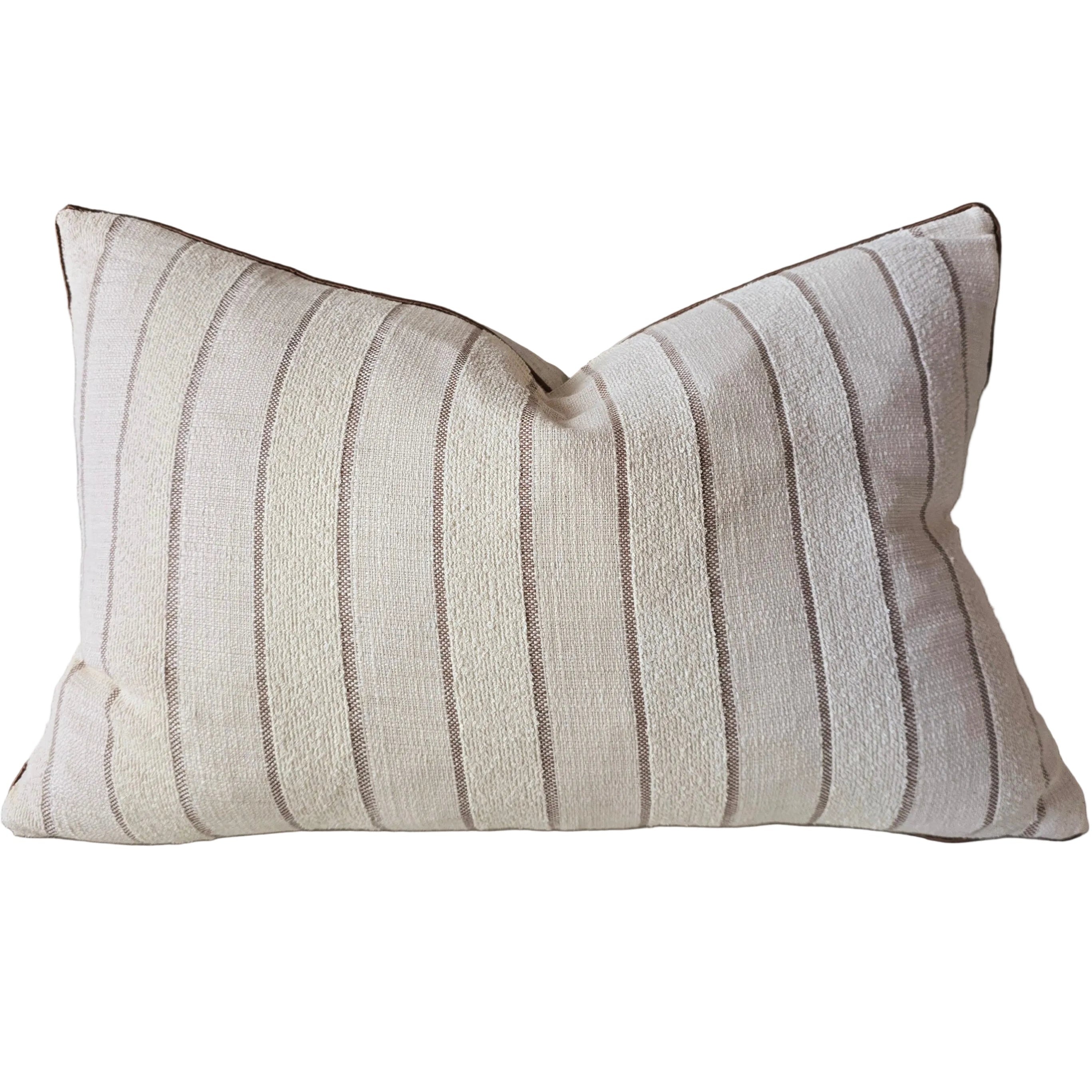 Isolde Stripe Lumbar Cushion