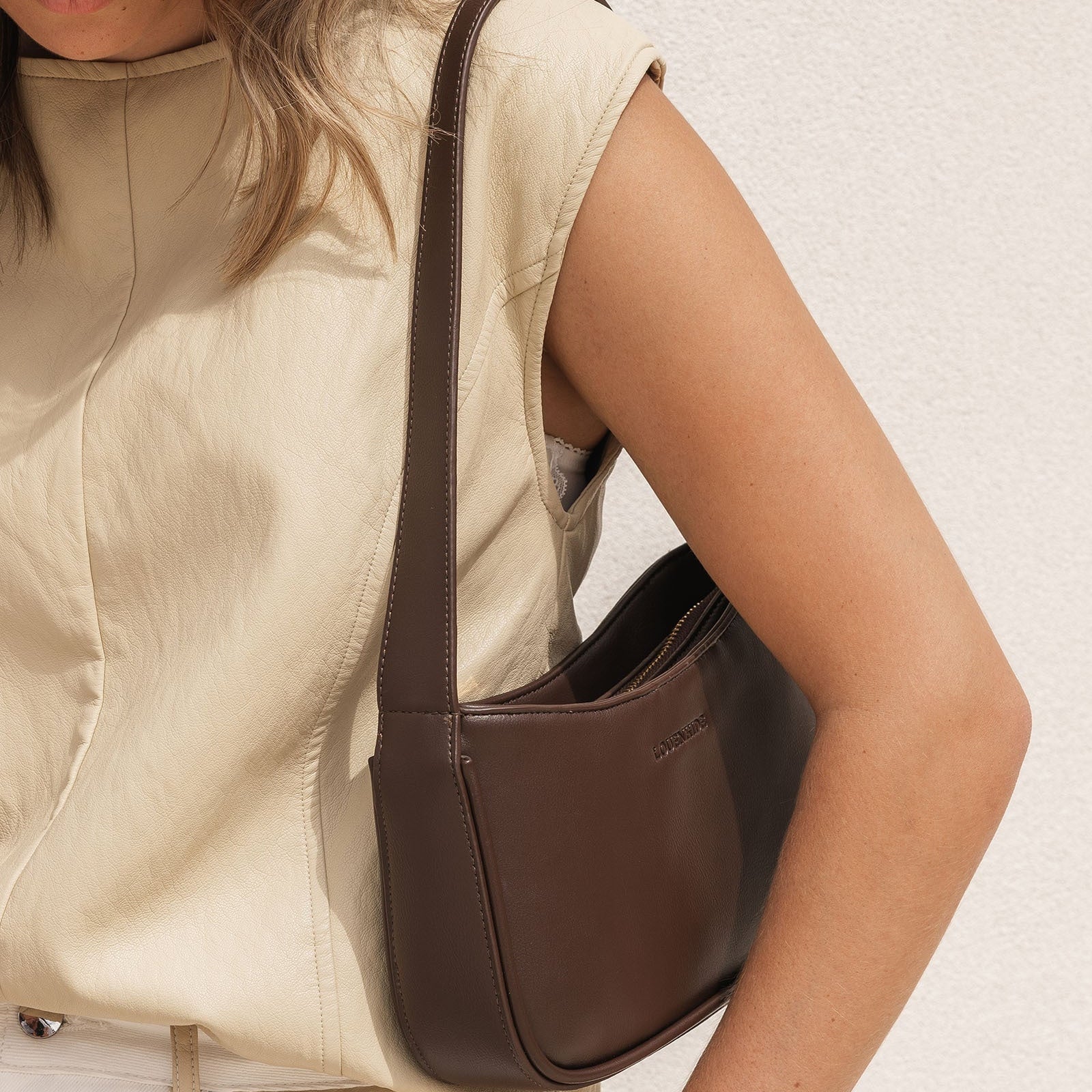 Ivy Shoulder Bag | Chocolate
