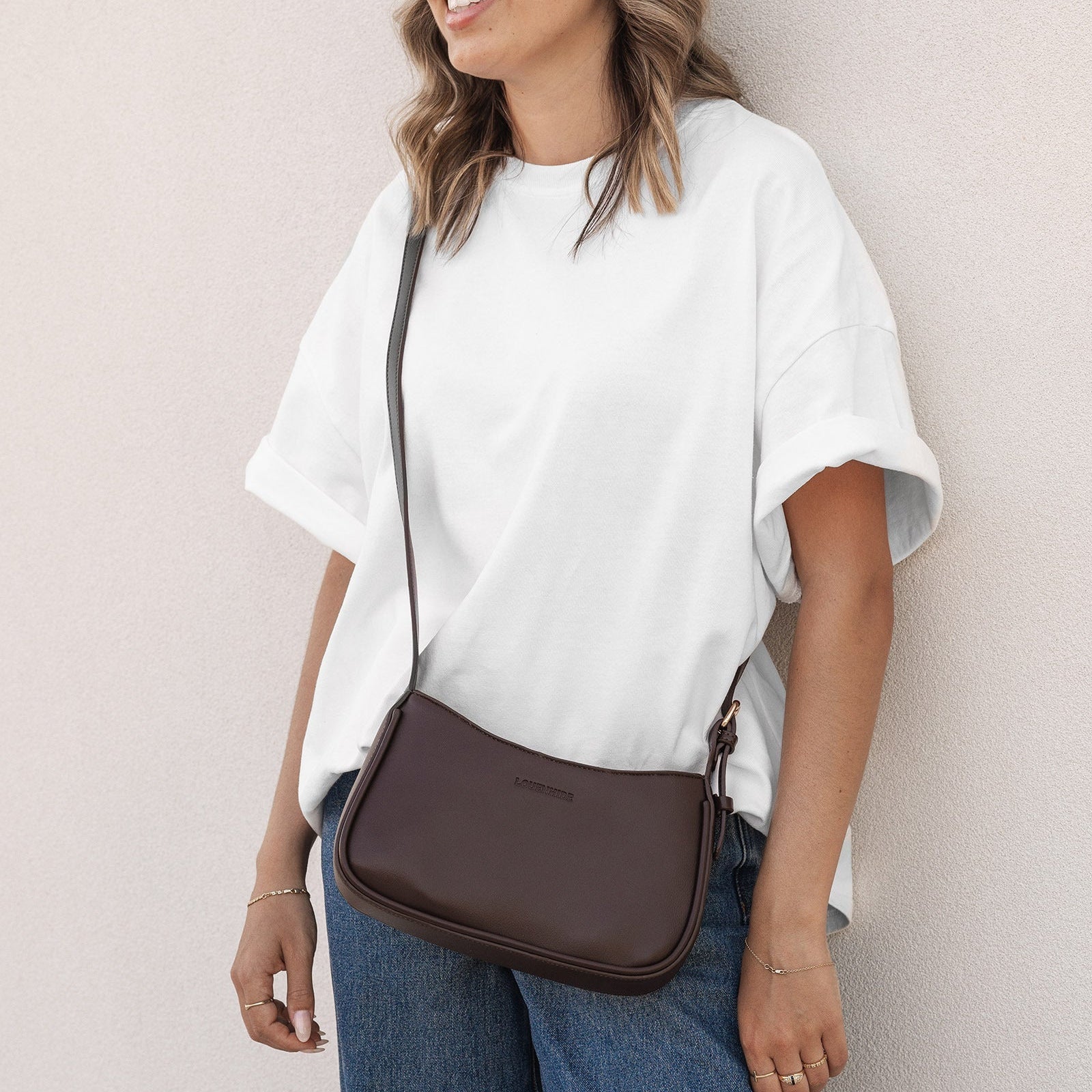 Ivy Shoulder Bag | Chocolate