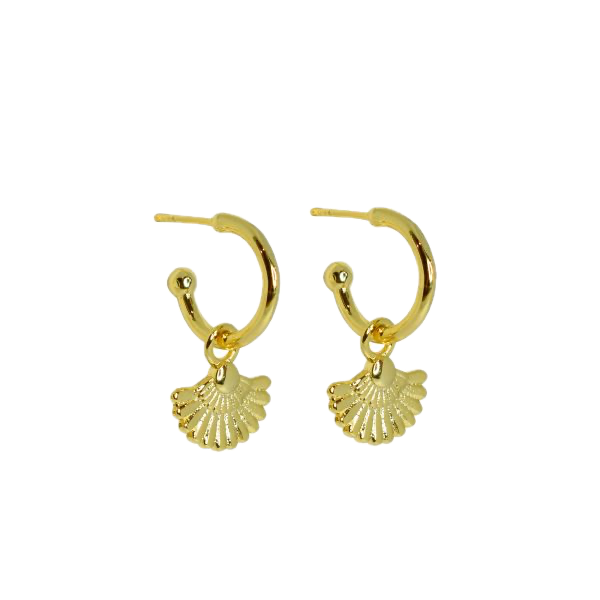Fan Stud | Gold