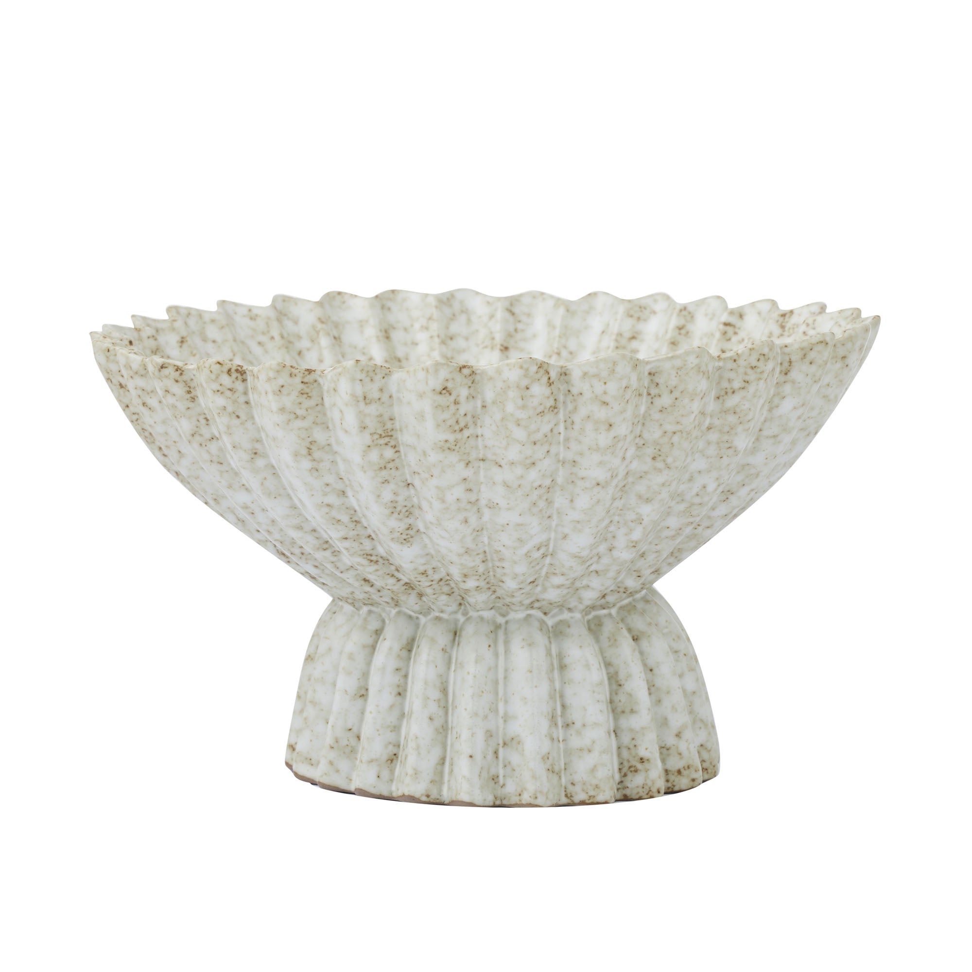 Gaia Ceramic Footed Bowl