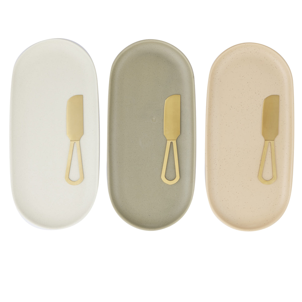 Dawn 2 Piece Plate &amp; Knife | 3 Assorted