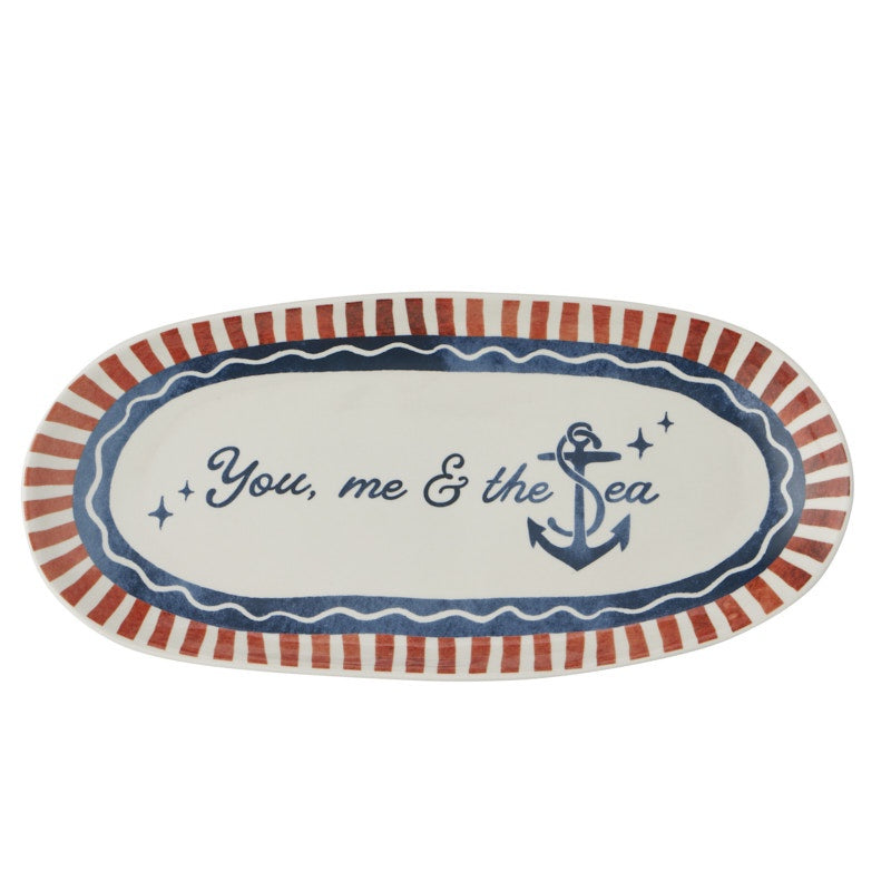 Ahoy Ceramic Platter