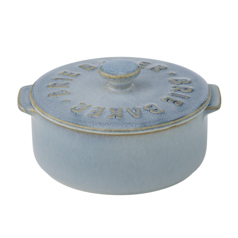 Loire Ceramic Brie Baker | Denim