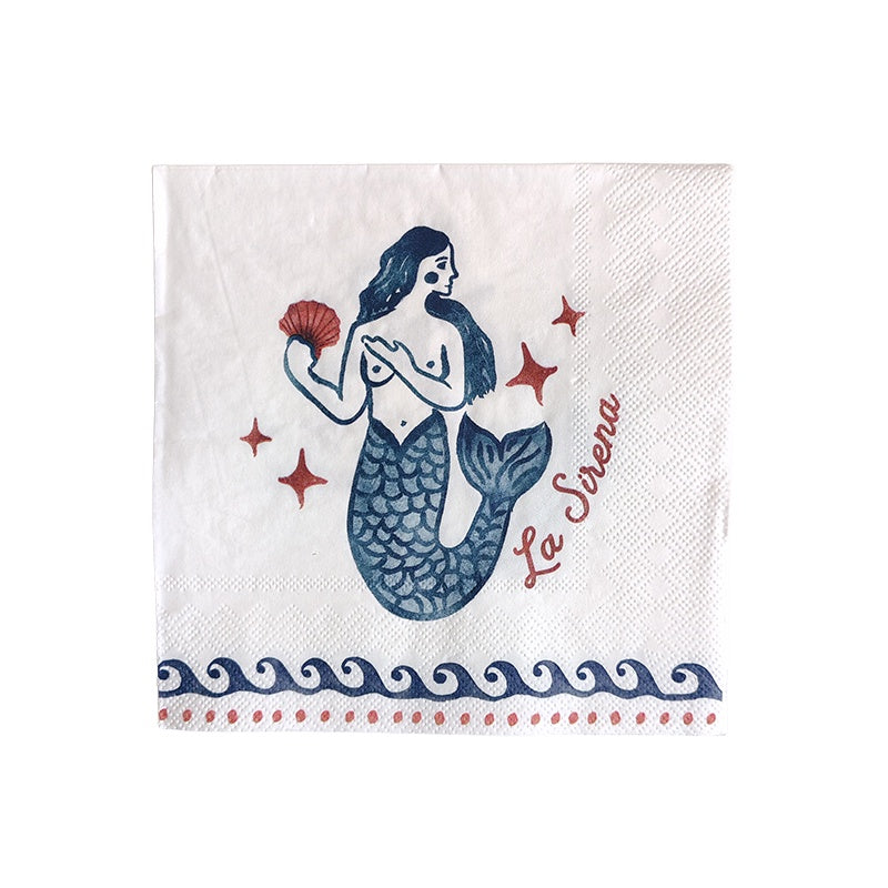 La Sirena Napkin | 20 Pack