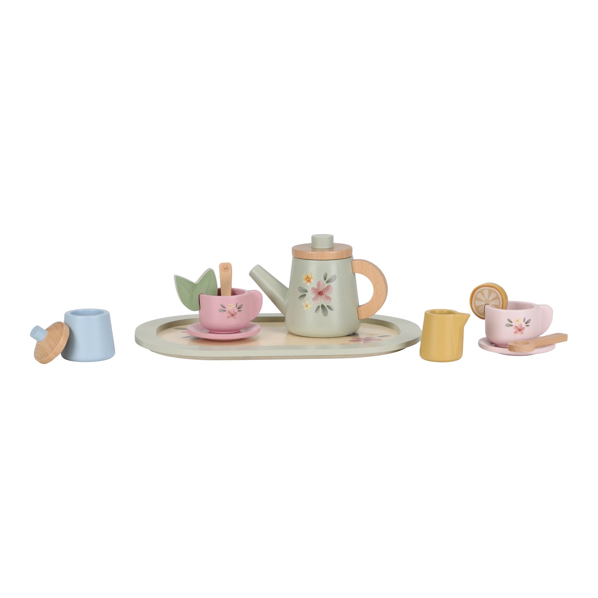 Wooden Tea Set