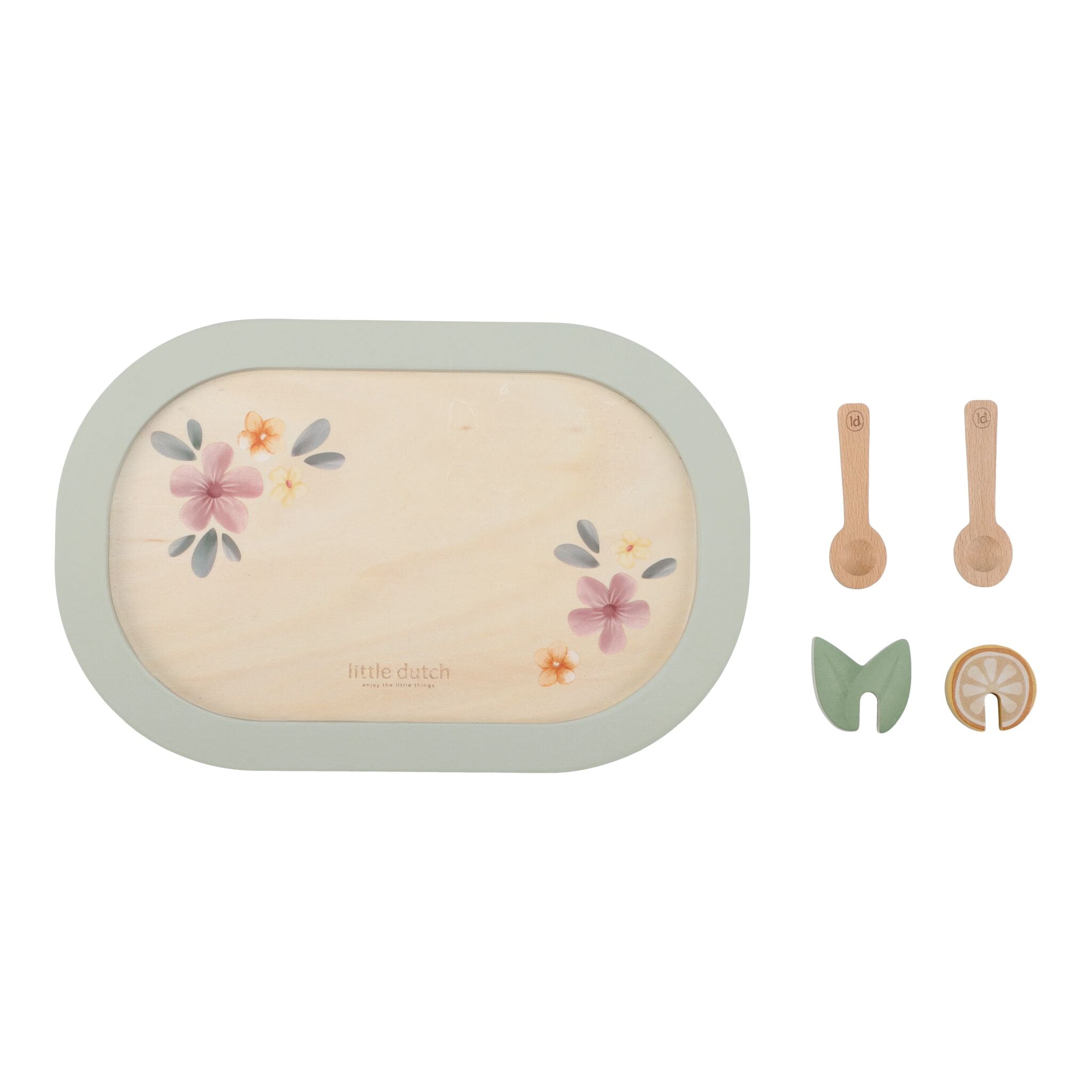 Wooden Tea Set