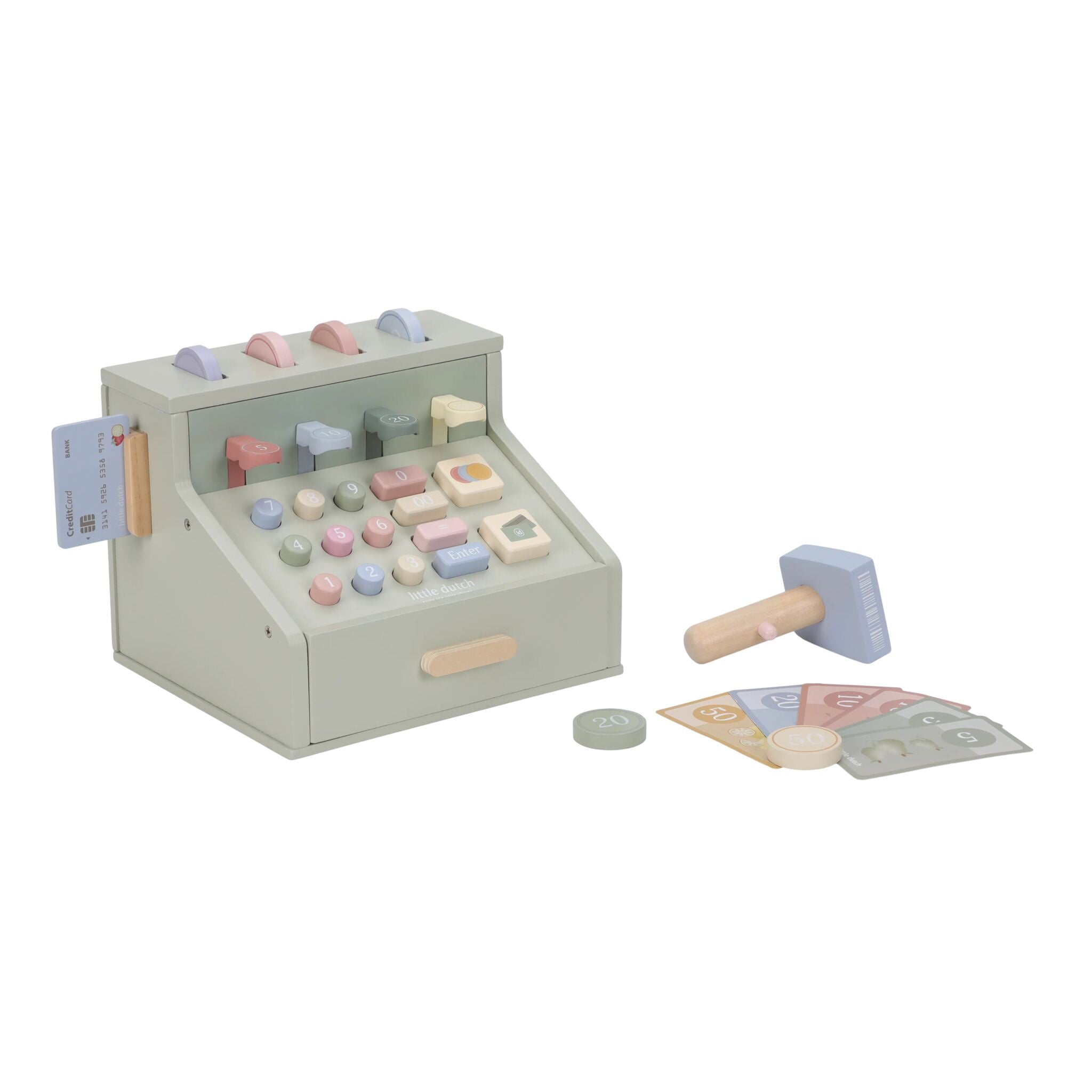 Wooden Cash Register