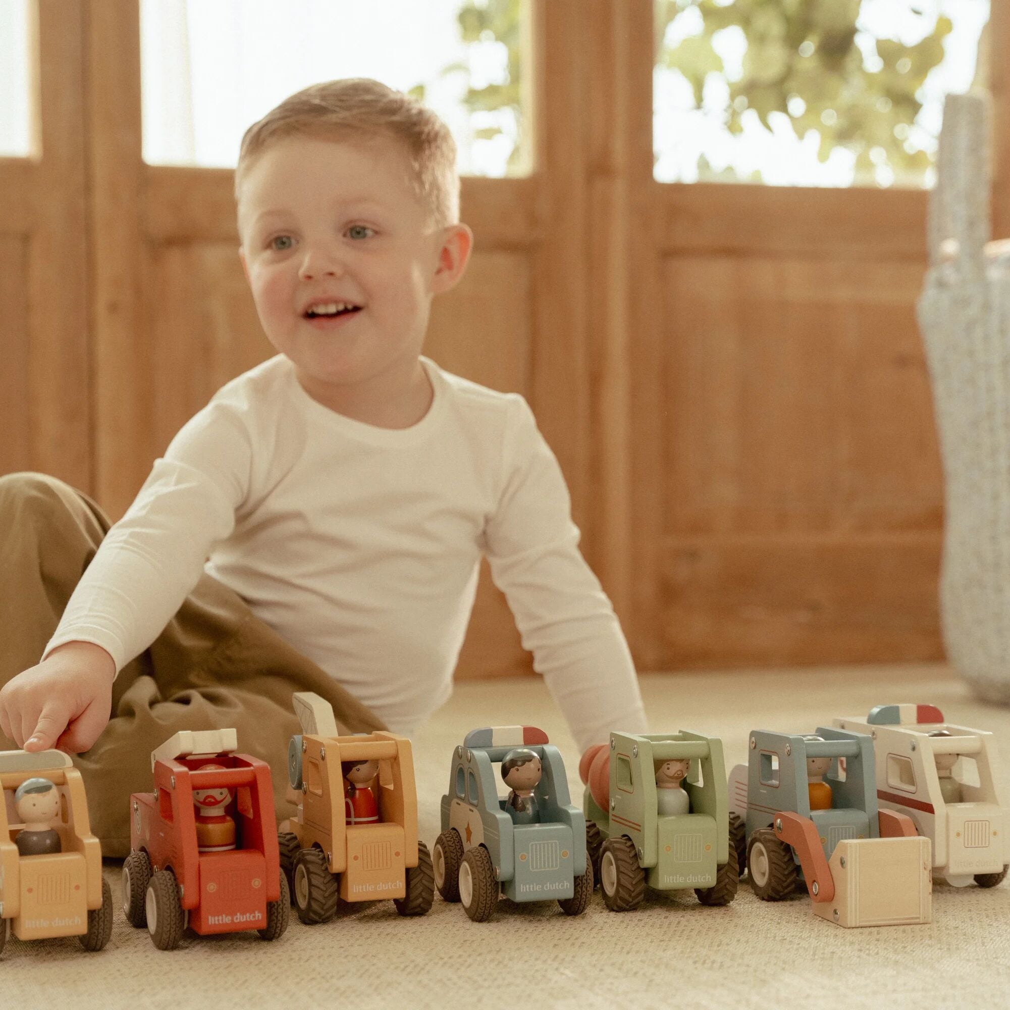 Wooden Fire Truck