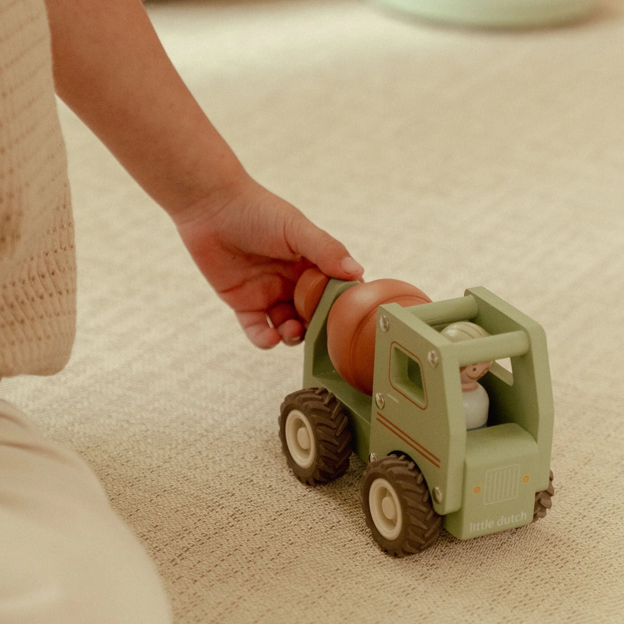 Wooden Cement Truck