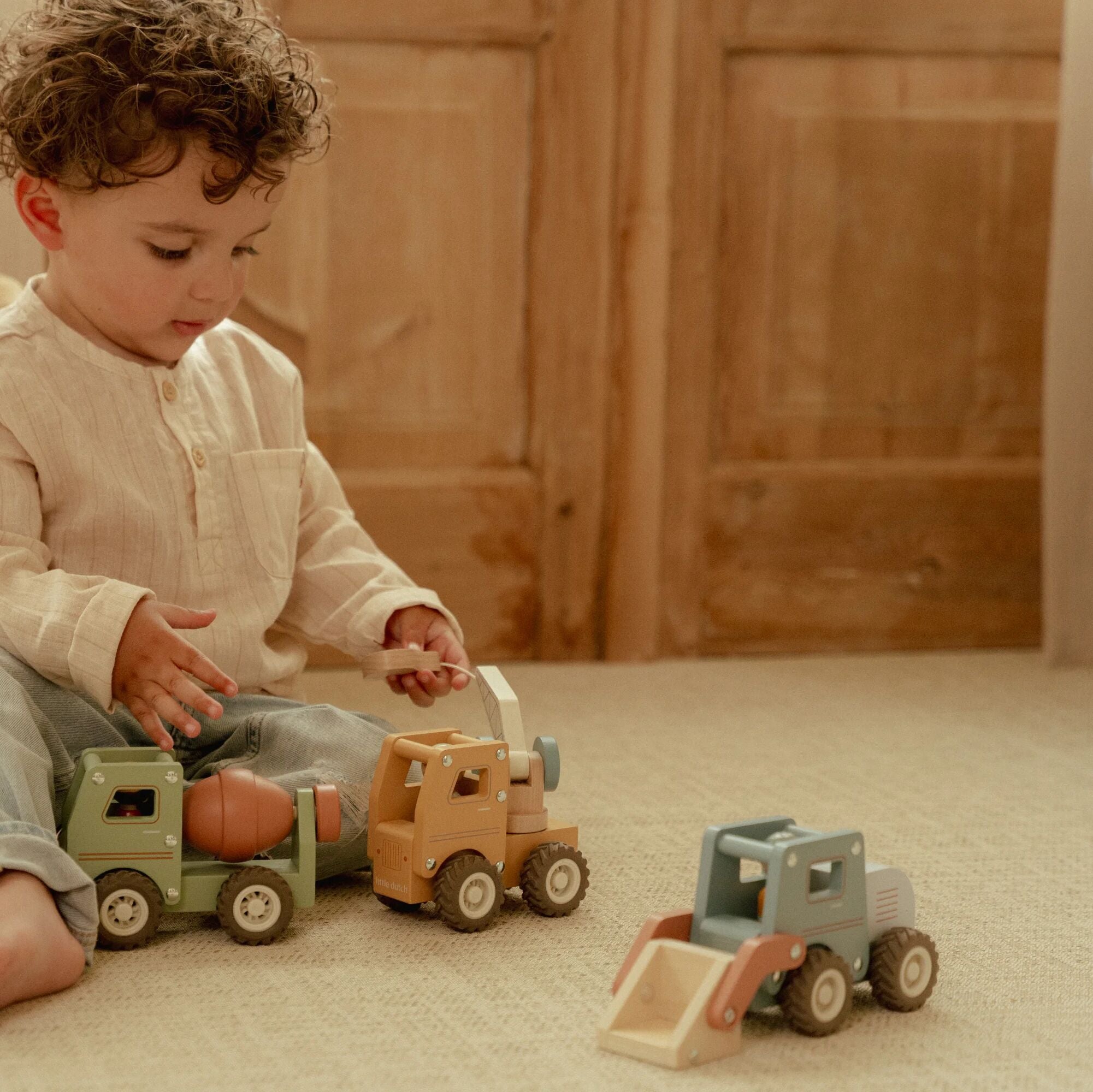 Wooden Bulldozer