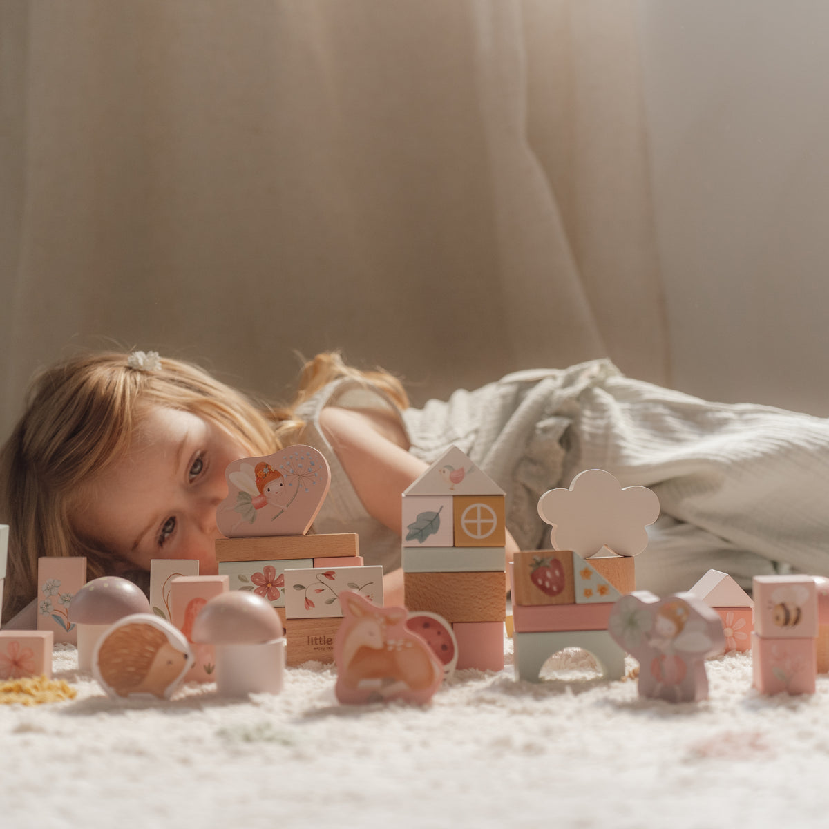 Fairy Garden Wooden Building Block Set