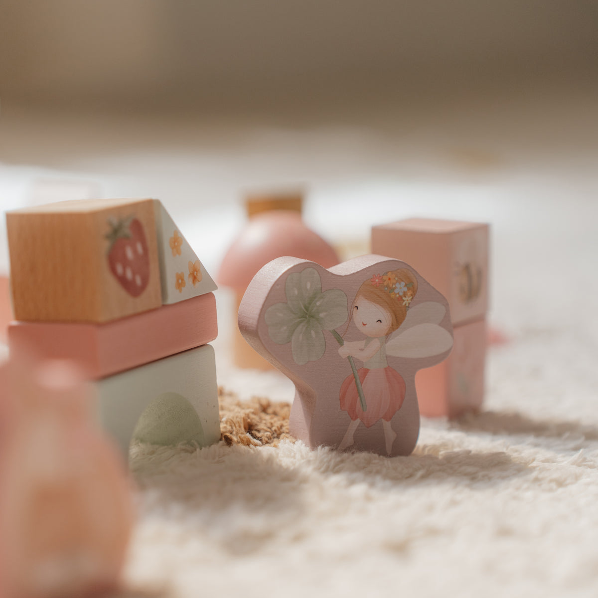 Fairy Garden Wooden Building Block Set