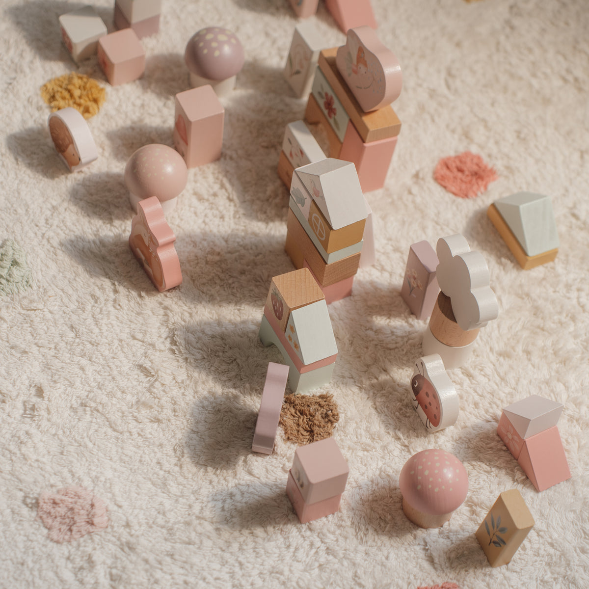 Fairy Garden Wooden Building Block Set