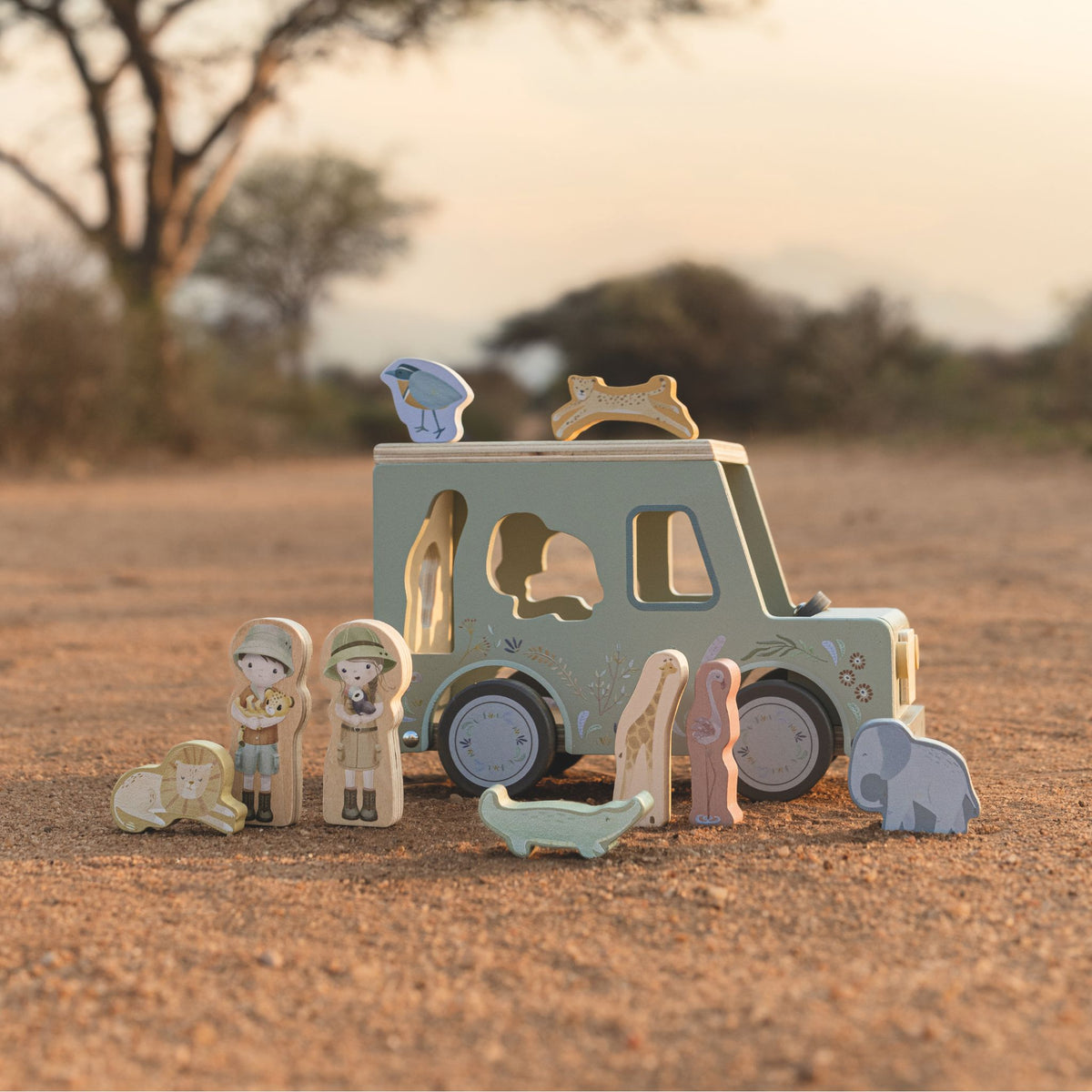 Shape Sorter Safari Car