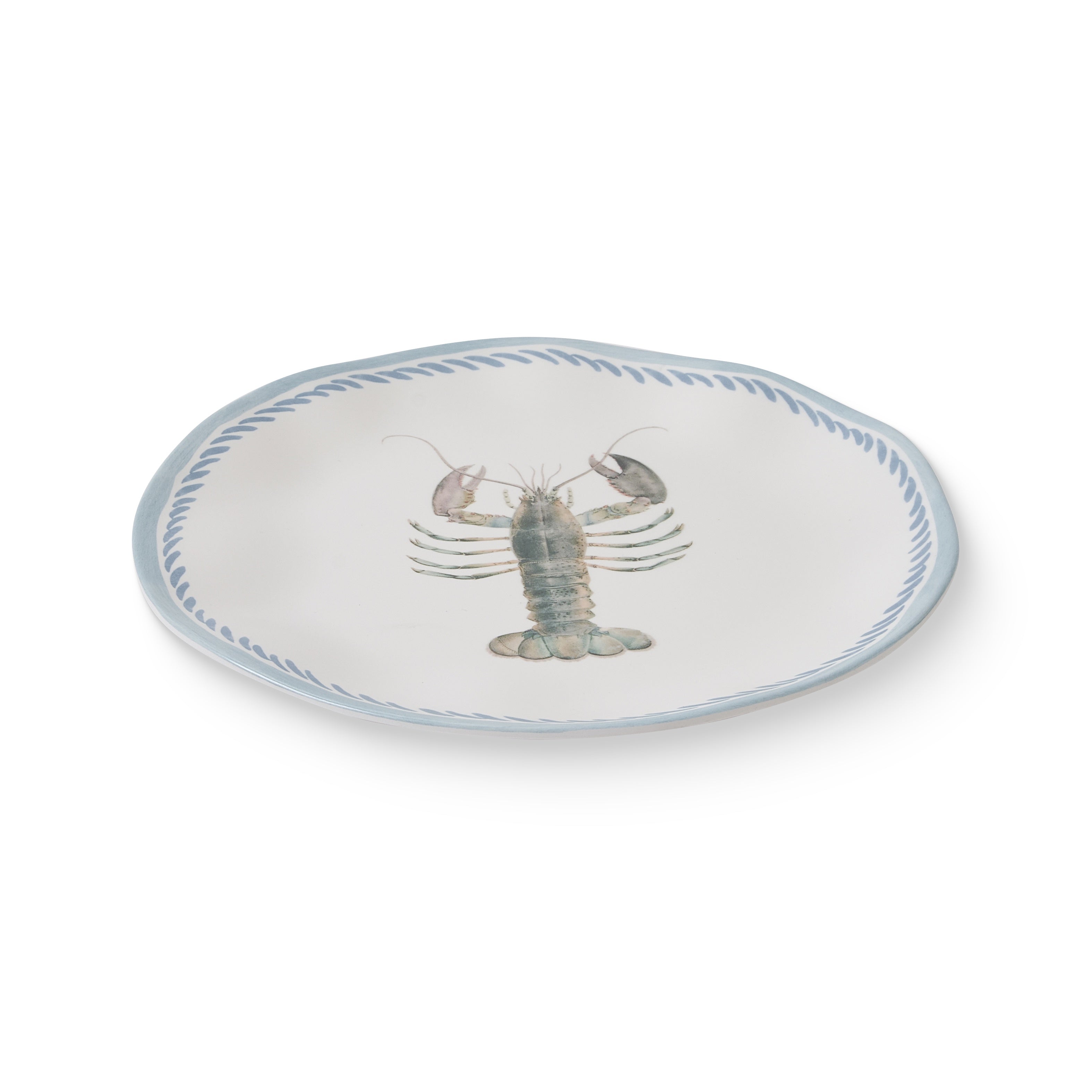 La Mer Lobster Melamine Large Plate