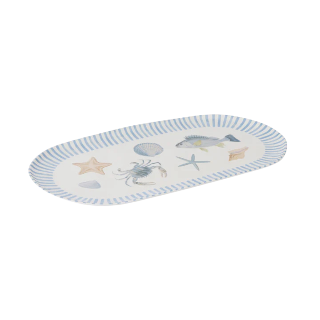 La Mer Melamine Oval Platter