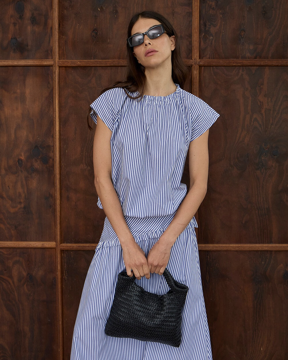 Laura Shell Top | Stripe