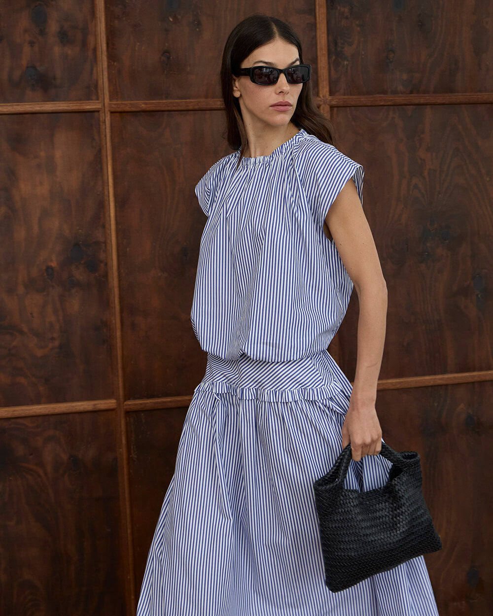 Laura Shell Top | Stripe