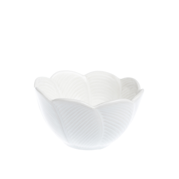 Leaf Condiment Cup | White