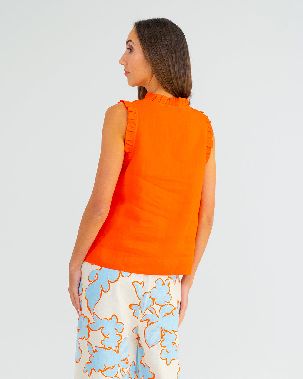 Lucia Top | Tangerine