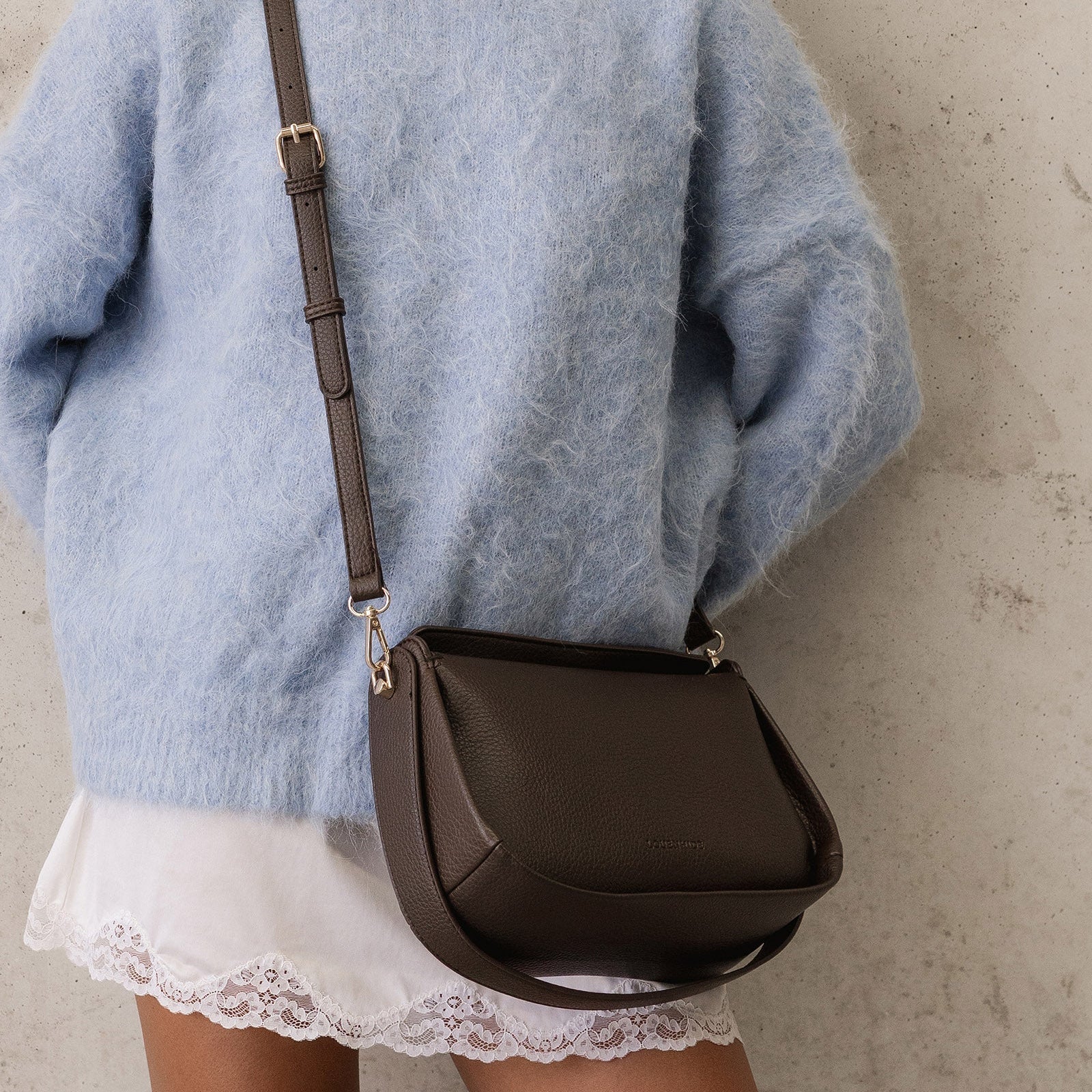 Maddie Shoulder Bag | Chocolate