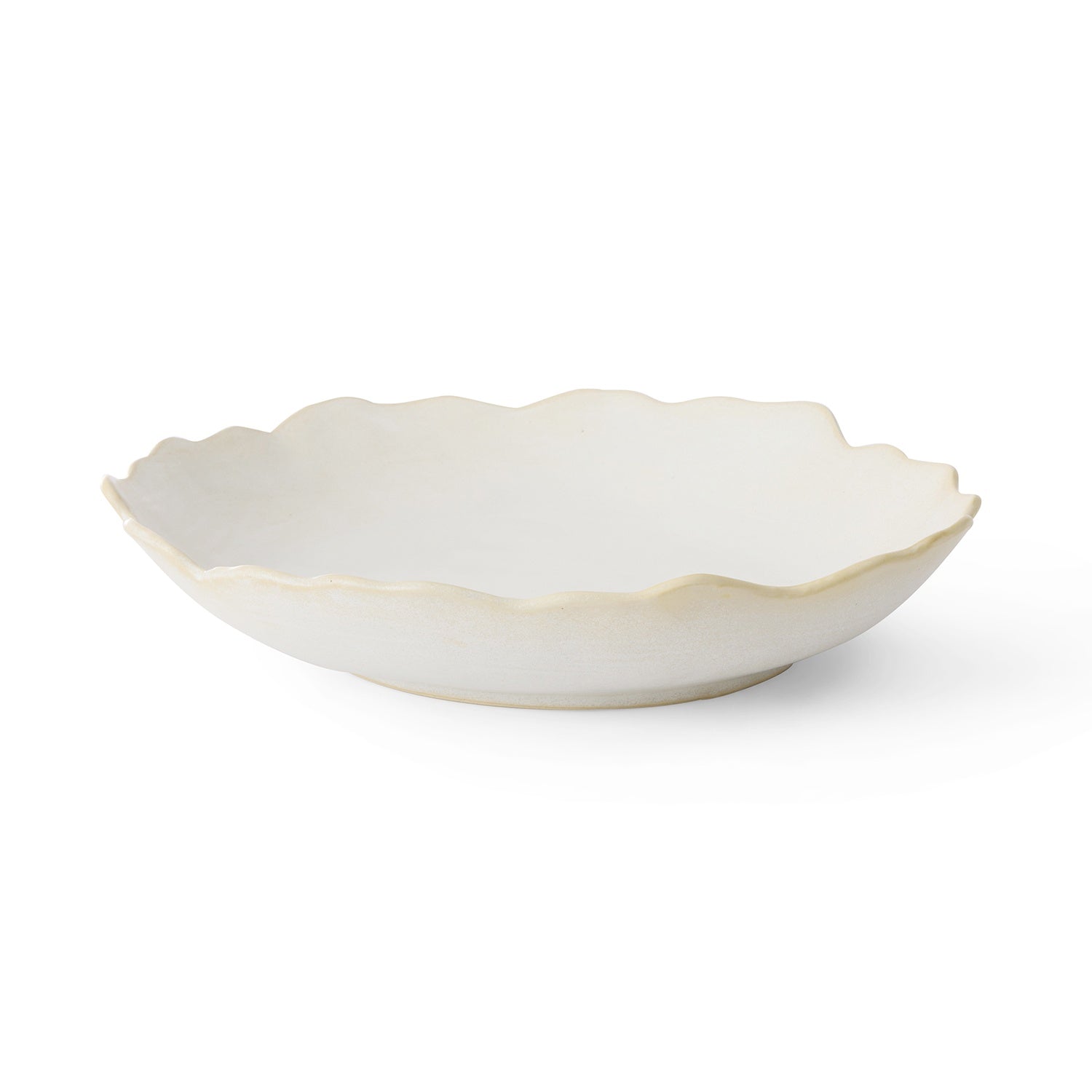 Madras Link Lagoon Ivory Glazed Dish