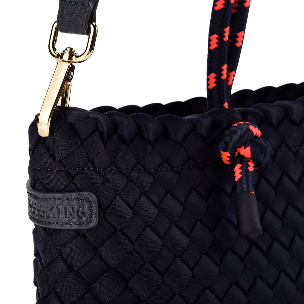 Michigan Tote | Navy Neo Plait