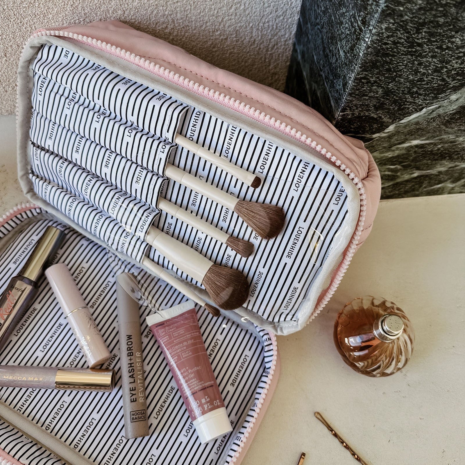 Mila Cosmetic Case | Baby Pink