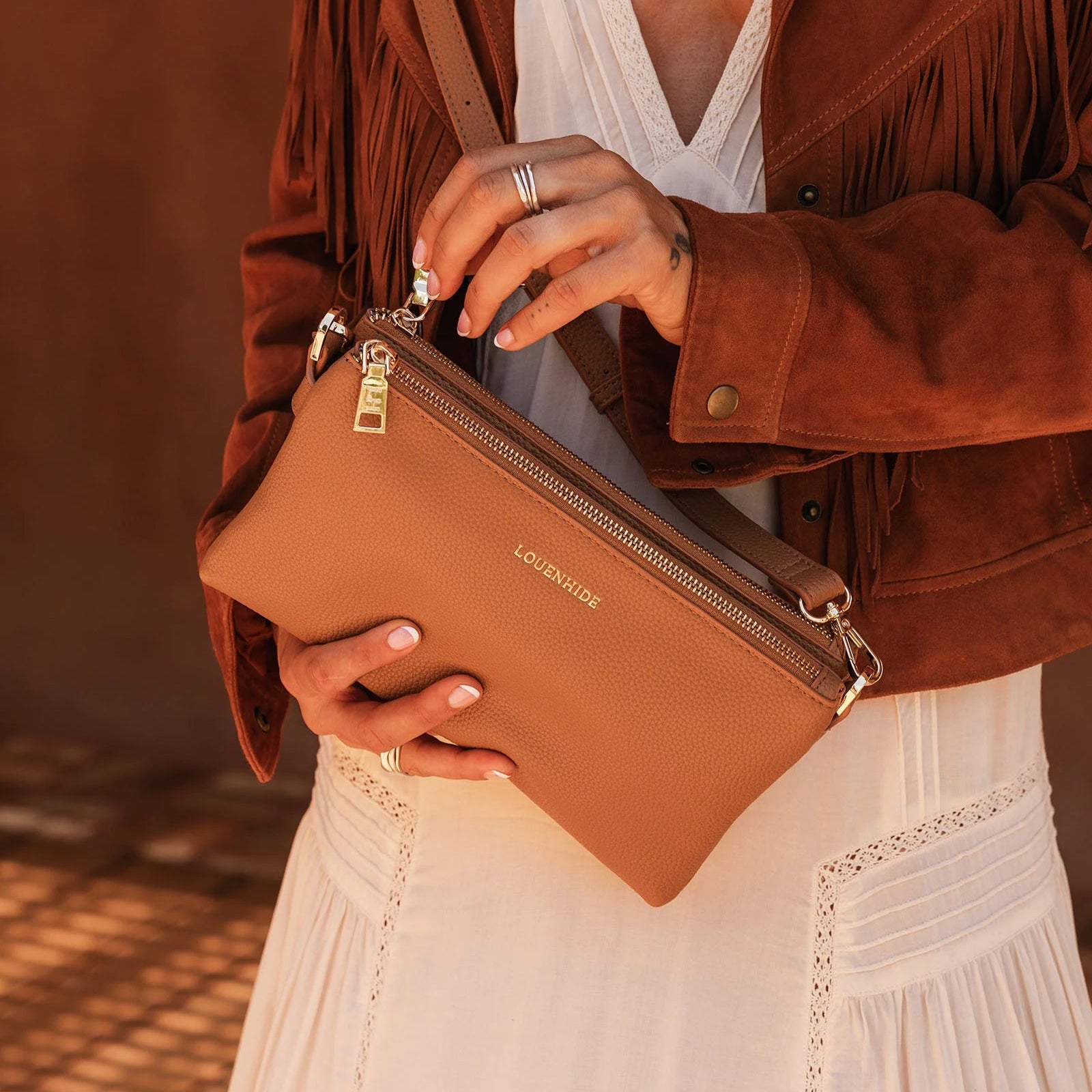 Millie Crossbody Bag | Caramel