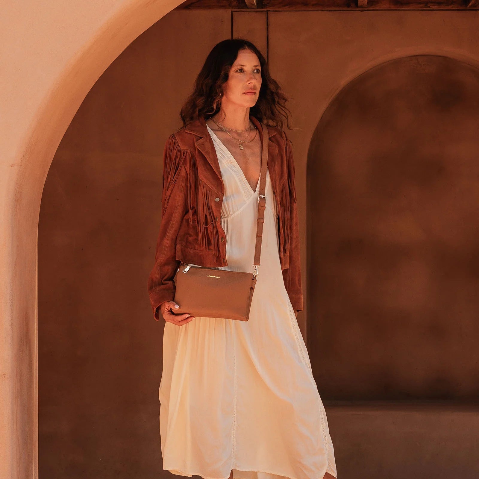Millie Crossbody Bag | Caramel
