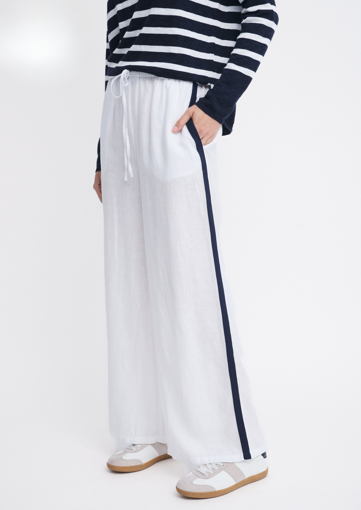 Monaco Pants | White