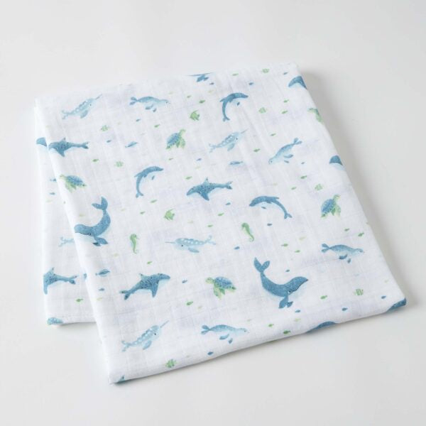 Oceans Buddies Muslin Wrap
