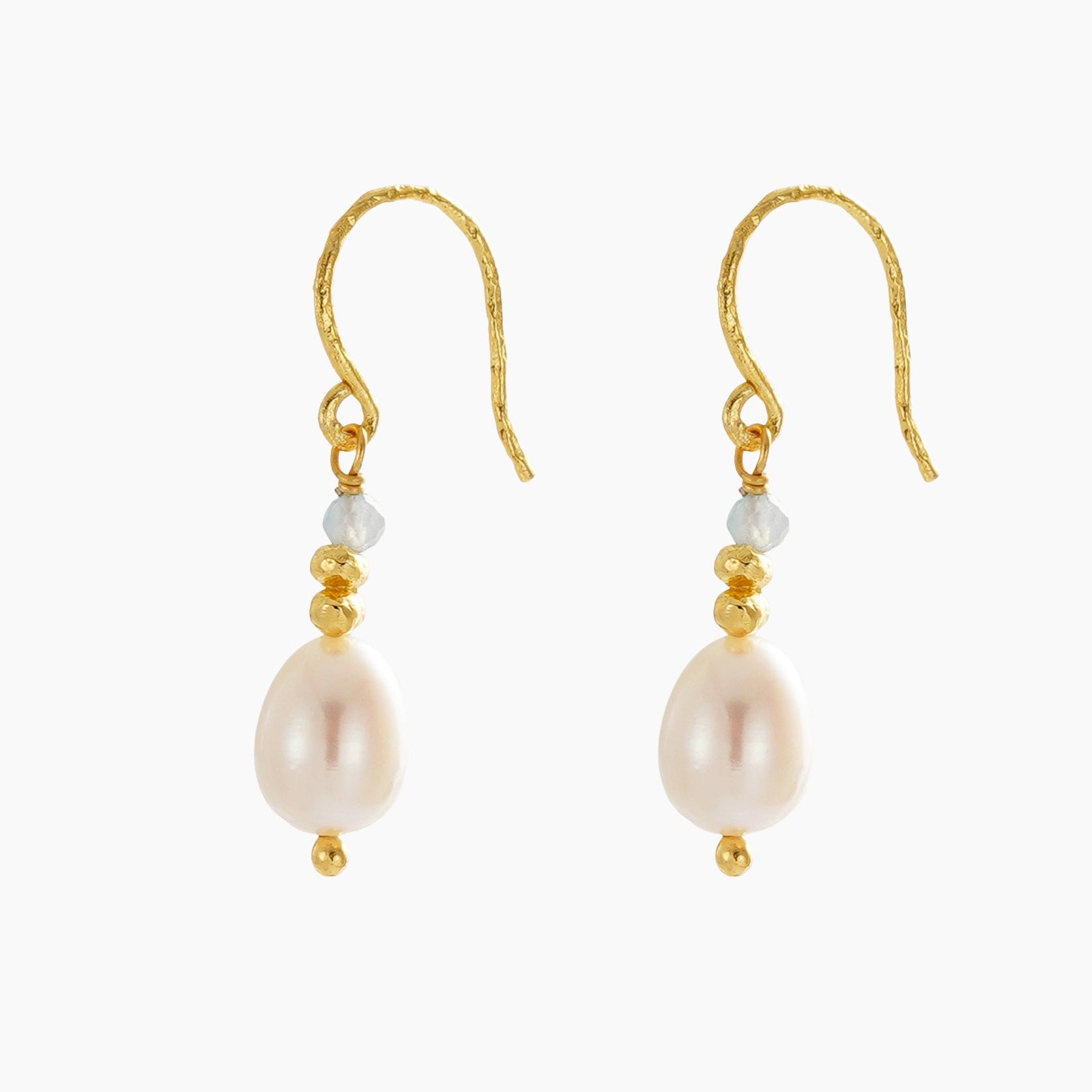 Naomi Hook Earring | Pearl