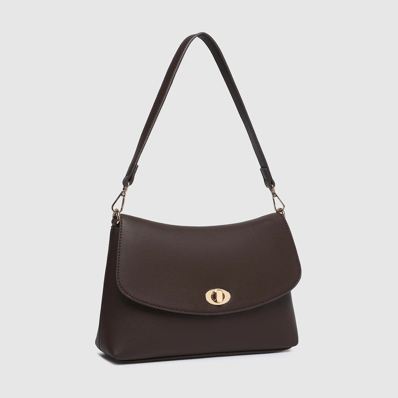 Nisha Shoulder Bag | Chocolate