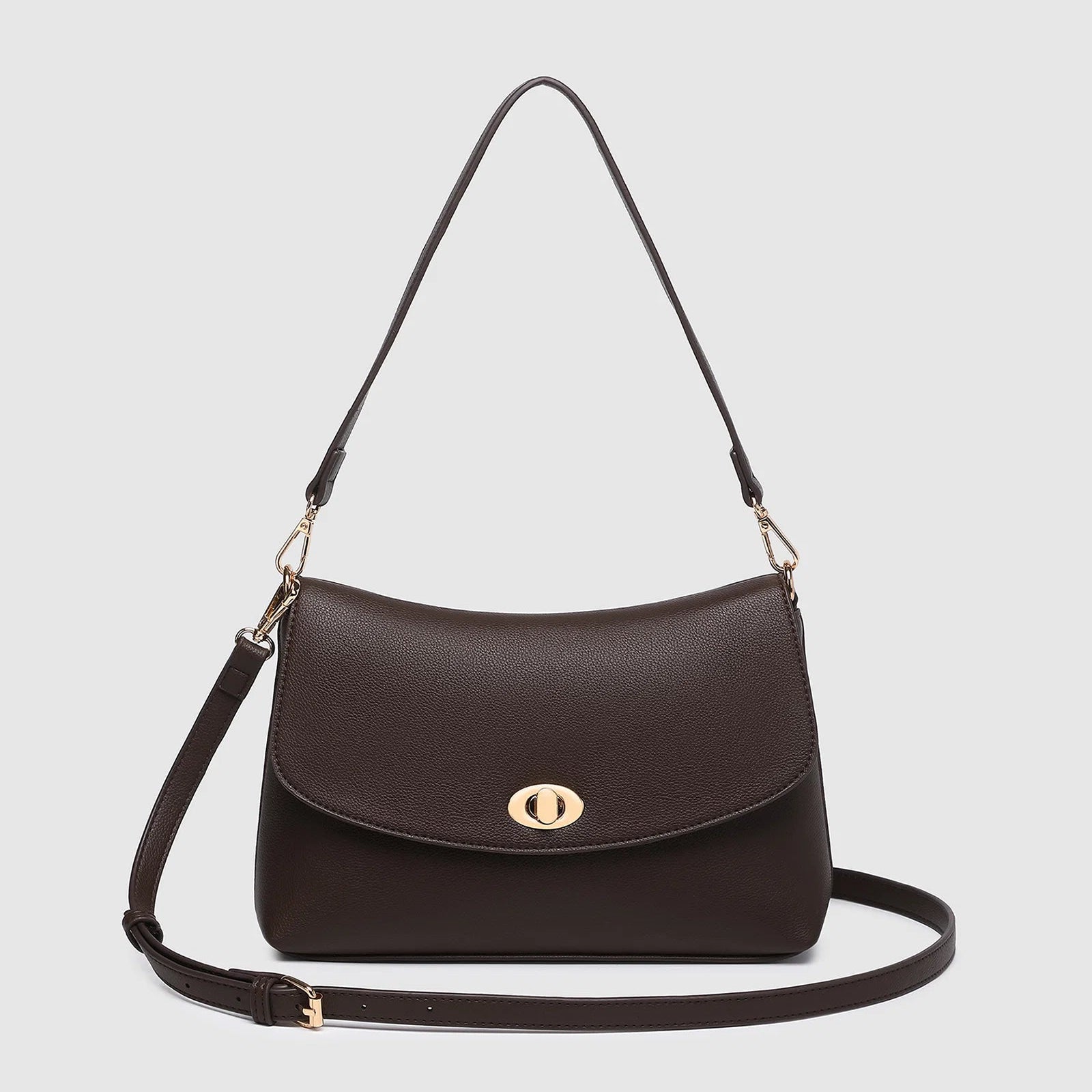 Nisha Shoulder Bag | Chocolate