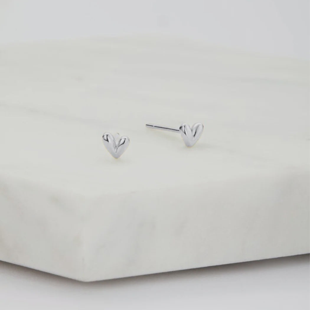 Nora Stud Earring | Silver