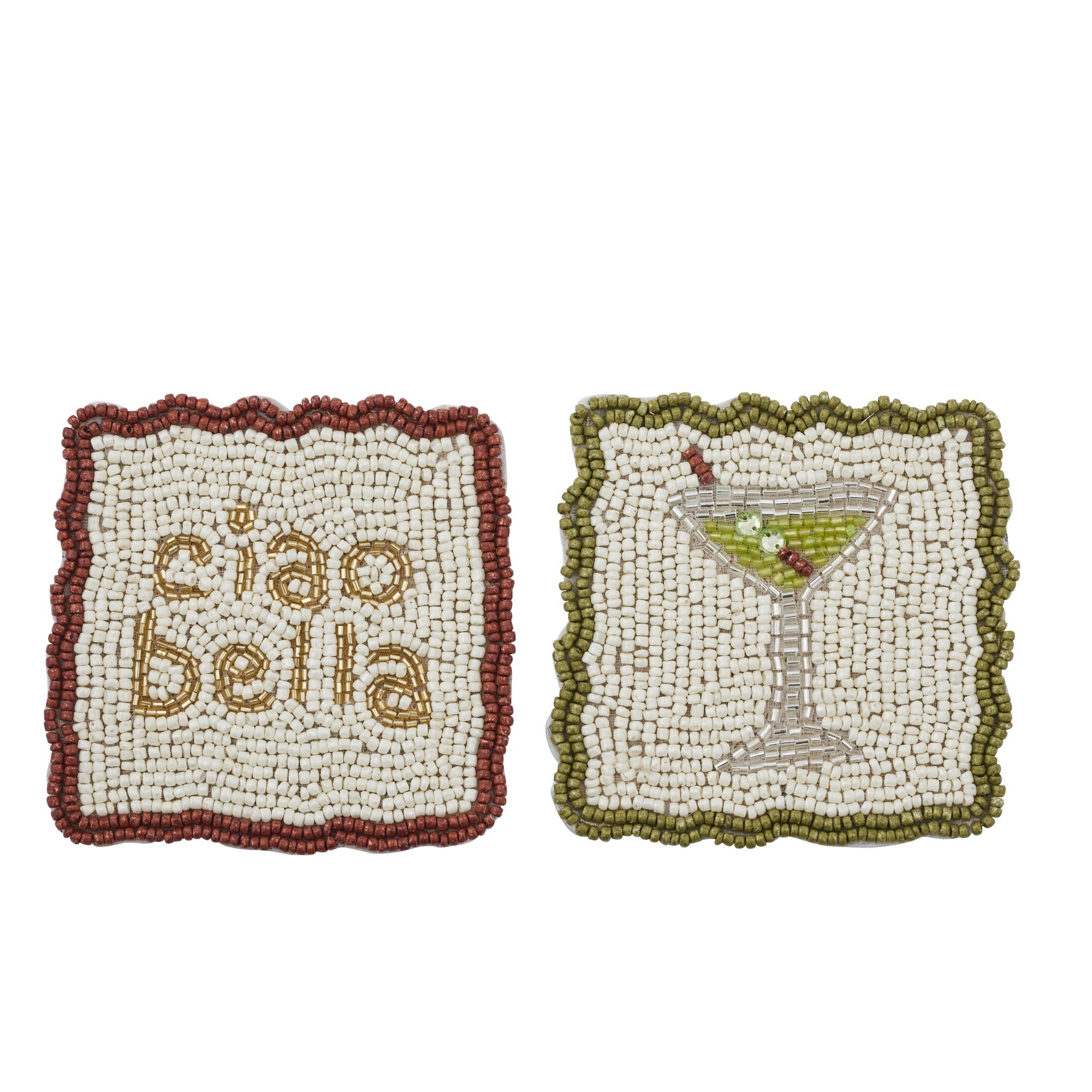 Beaded Coaster | 2 Styles